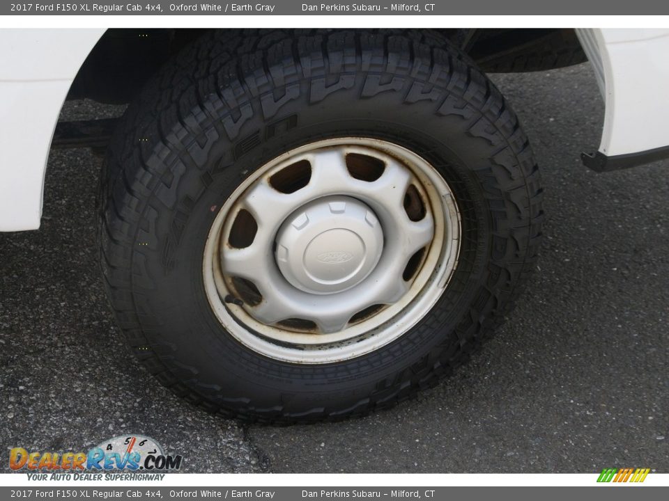 2017 Ford F150 XL Regular Cab 4x4 Oxford White / Earth Gray Photo #22