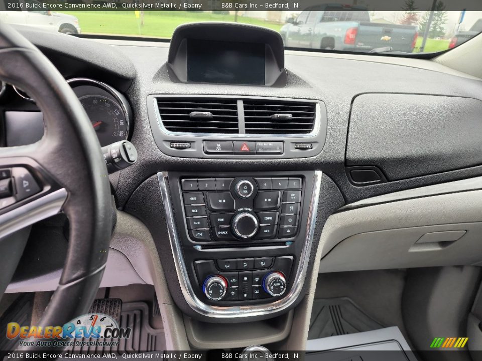 2016 Buick Encore Convenience AWD Quicksilver Metallic / Ebony Photo #12