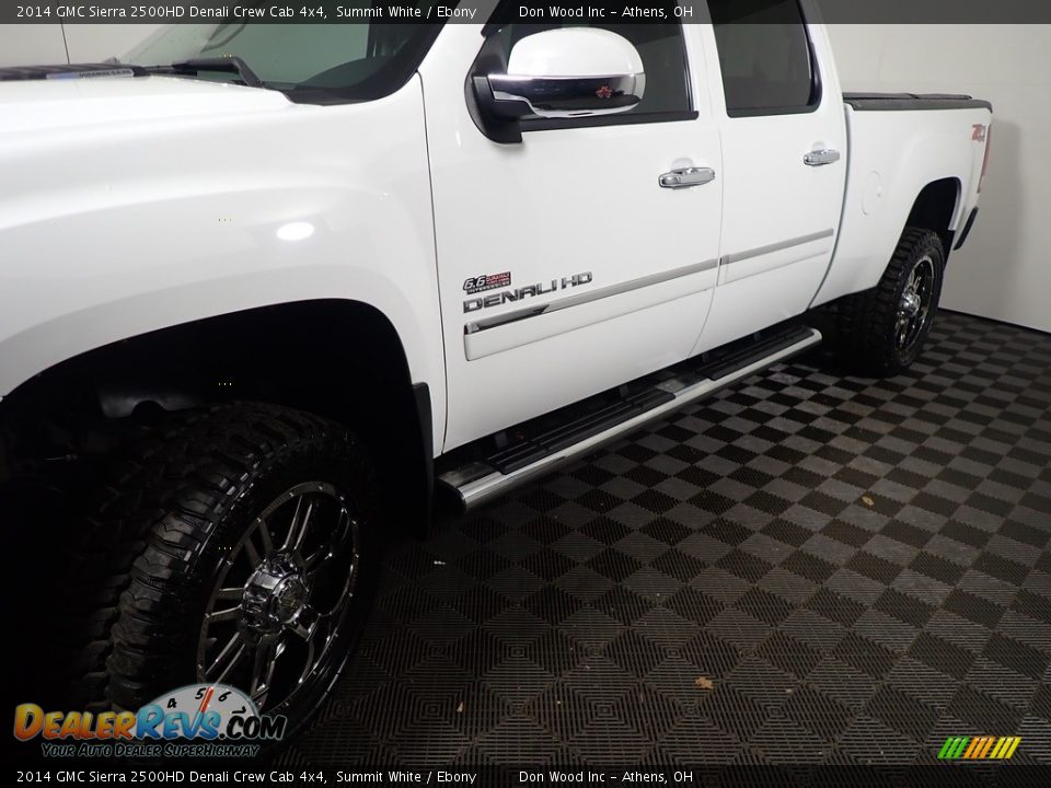 2014 GMC Sierra 2500HD Denali Crew Cab 4x4 Summit White / Ebony Photo #11