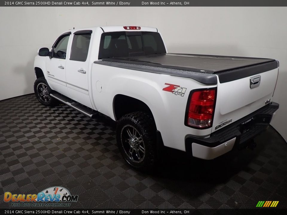 2014 GMC Sierra 2500HD Denali Crew Cab 4x4 Summit White / Ebony Photo #13