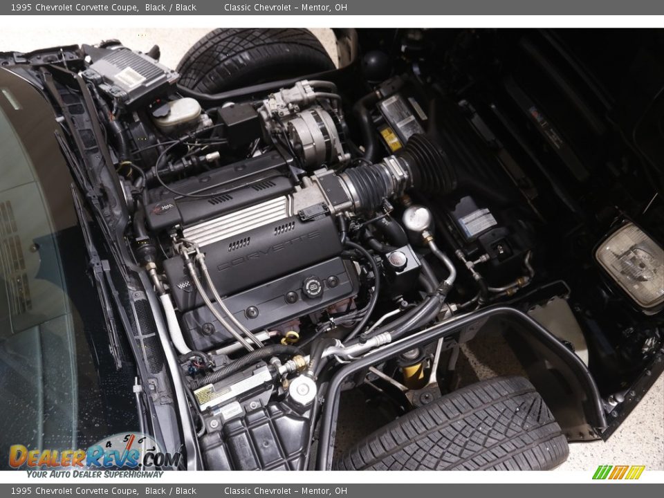 1995 Chevrolet Corvette Coupe Black / Black Photo #19