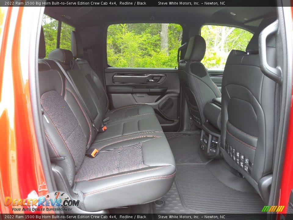 Rear Seat of 2022 Ram 1500 Big Horn Built-to-Serve Edition Crew Cab 4x4 Photo #19
