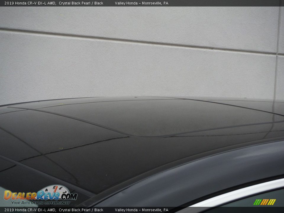 2019 Honda CR-V EX-L AWD Crystal Black Pearl / Black Photo #3