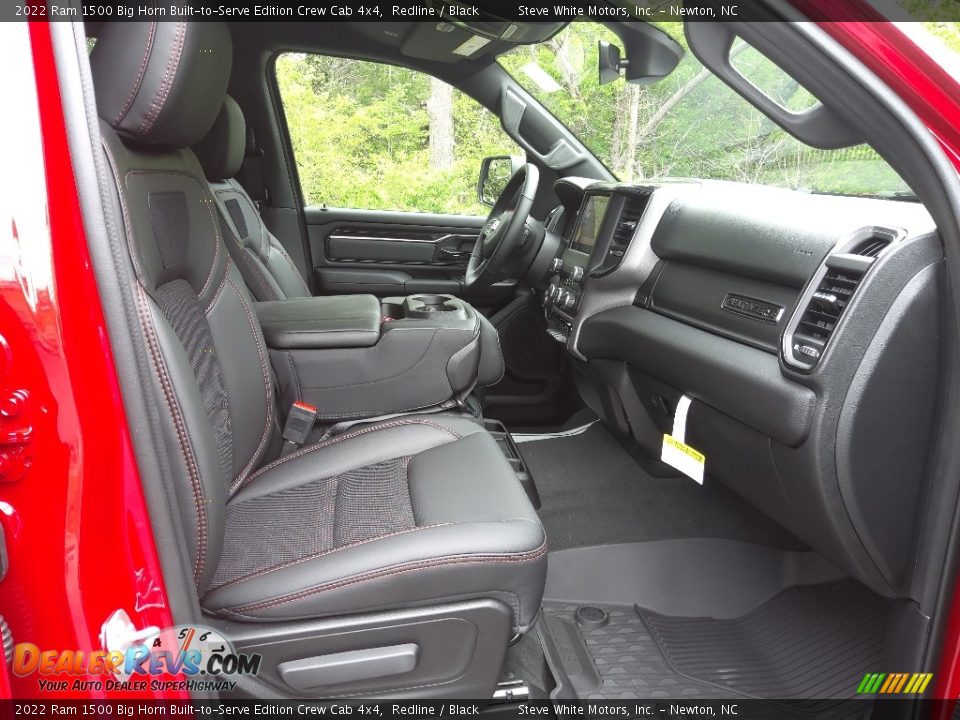 Front Seat of 2022 Ram 1500 Big Horn Built-to-Serve Edition Crew Cab 4x4 Photo #20