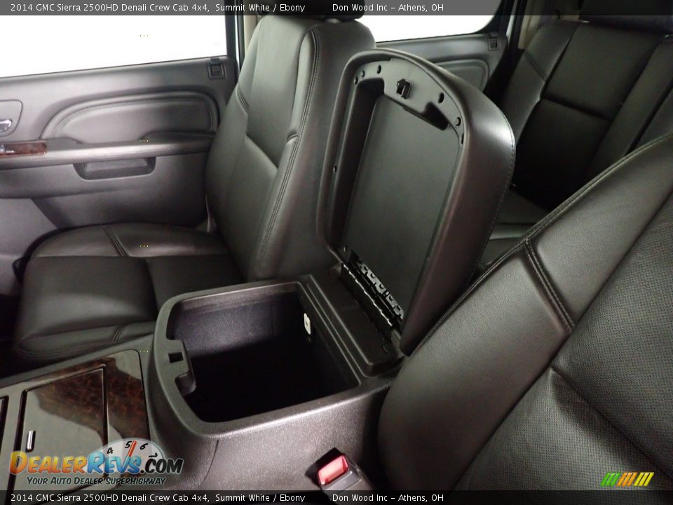 2014 GMC Sierra 2500HD Denali Crew Cab 4x4 Summit White / Ebony Photo #33