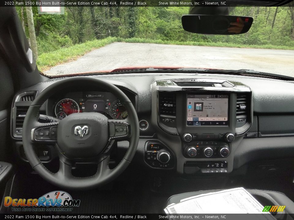 Dashboard of 2022 Ram 1500 Big Horn Built-to-Serve Edition Crew Cab 4x4 Photo #22