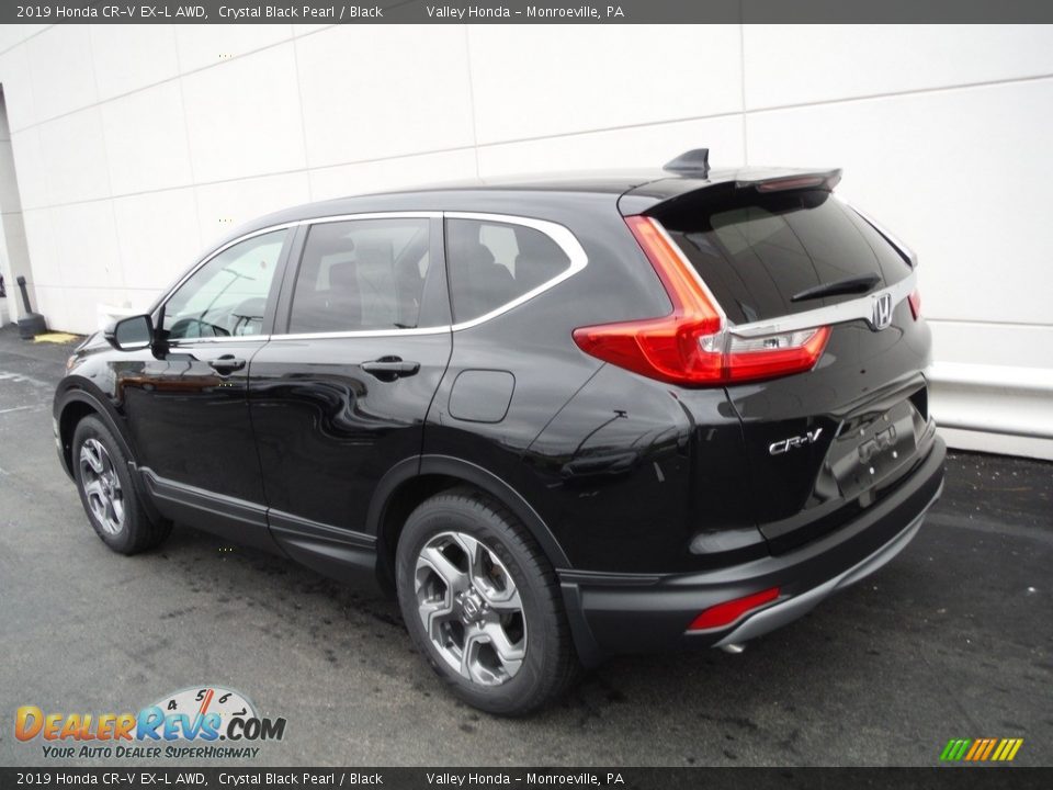 2019 Honda CR-V EX-L AWD Crystal Black Pearl / Black Photo #10