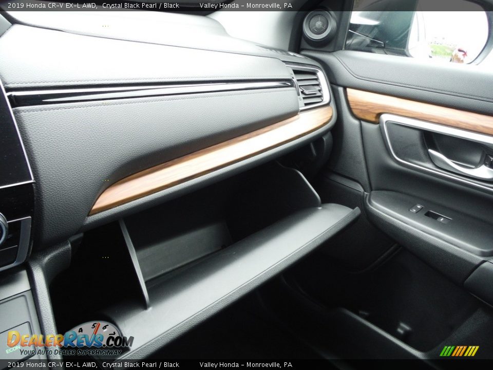 2019 Honda CR-V EX-L AWD Crystal Black Pearl / Black Photo #11