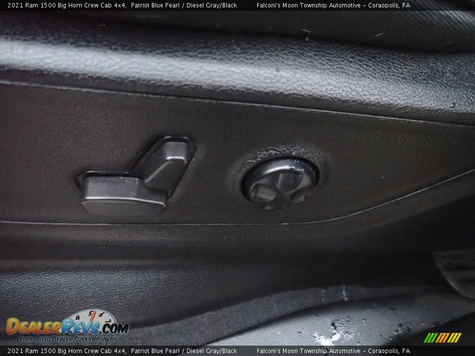 2021 Ram 1500 Big Horn Crew Cab 4x4 Patriot Blue Pearl / Diesel Gray/Black Photo #20