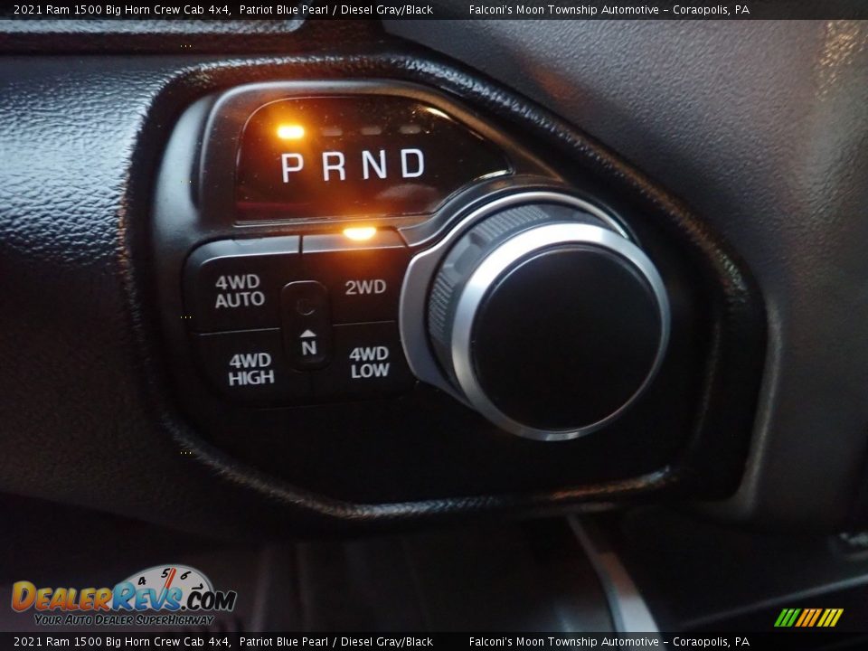 2021 Ram 1500 Big Horn Crew Cab 4x4 Patriot Blue Pearl / Diesel Gray/Black Photo #21