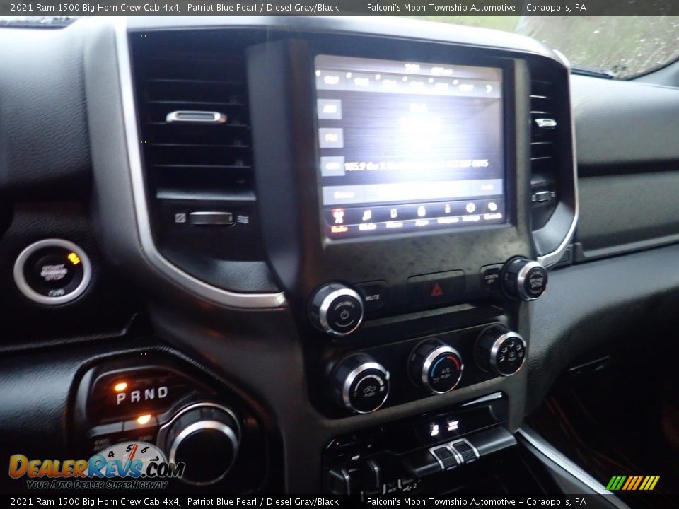 2021 Ram 1500 Big Horn Crew Cab 4x4 Patriot Blue Pearl / Diesel Gray/Black Photo #22