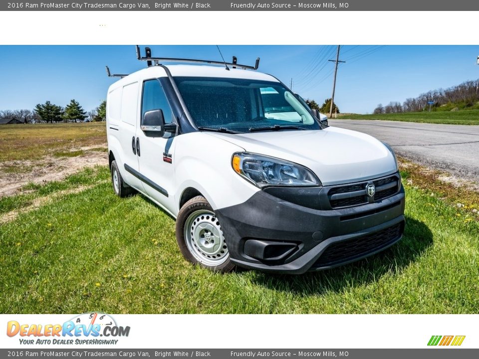 2016 Ram ProMaster City Tradesman Cargo Van Bright White / Black Photo #1