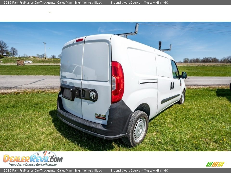 2016 Ram ProMaster City Tradesman Cargo Van Bright White / Black Photo #4