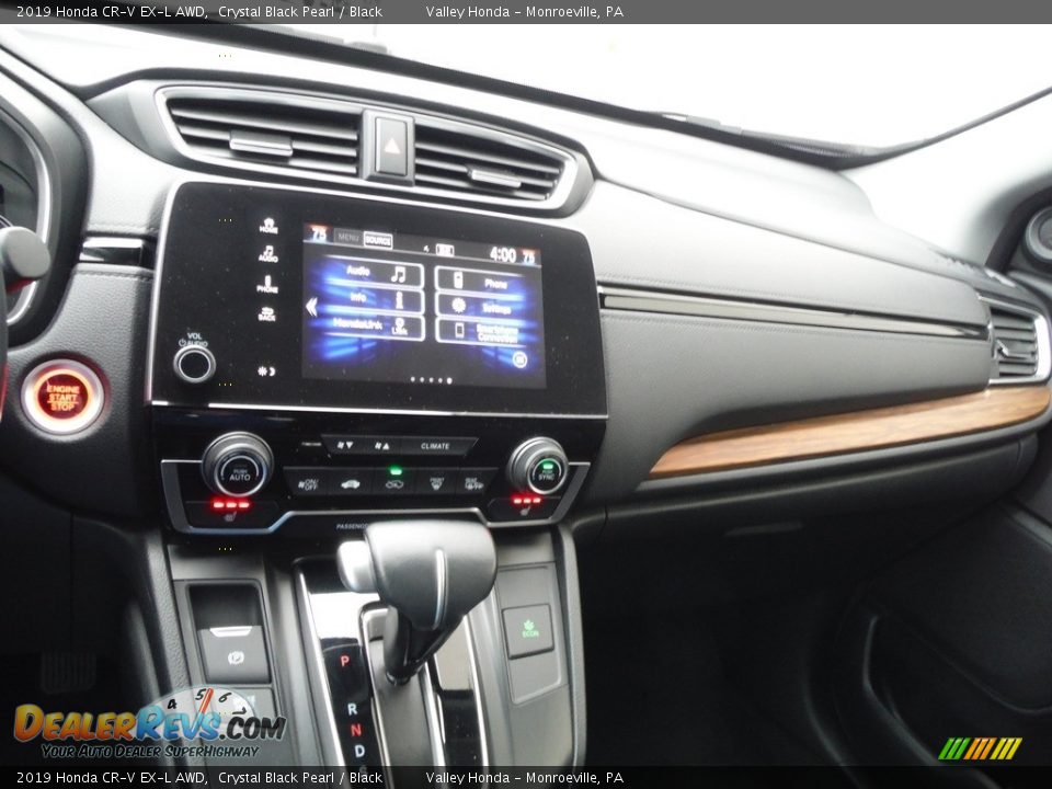 2019 Honda CR-V EX-L AWD Crystal Black Pearl / Black Photo #18