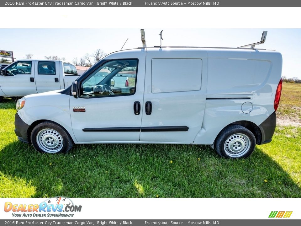 2016 Ram ProMaster City Tradesman Cargo Van Bright White / Black Photo #7