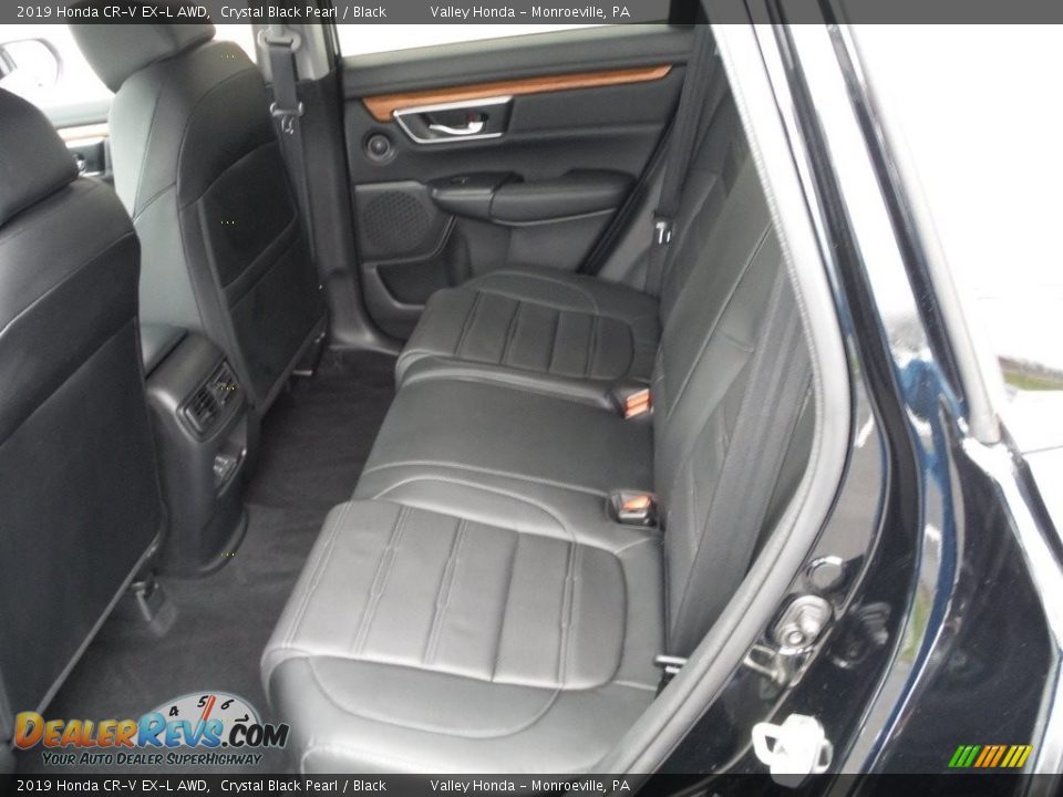 2019 Honda CR-V EX-L AWD Crystal Black Pearl / Black Photo #27
