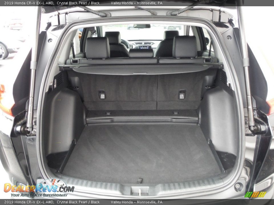 2019 Honda CR-V EX-L AWD Crystal Black Pearl / Black Photo #28
