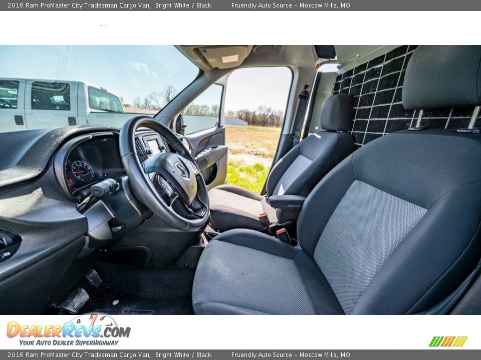 2016 Ram ProMaster City Tradesman Cargo Van Bright White / Black Photo #17