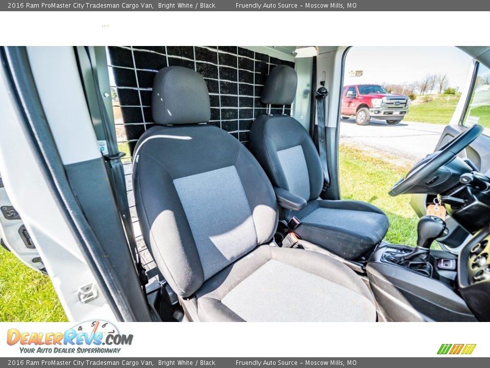 2016 Ram ProMaster City Tradesman Cargo Van Bright White / Black Photo #26