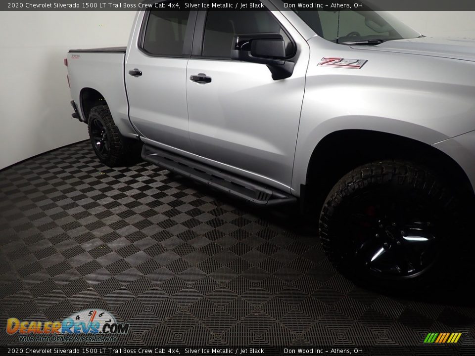 2020 Chevrolet Silverado 1500 LT Trail Boss Crew Cab 4x4 Silver Ice Metallic / Jet Black Photo #5