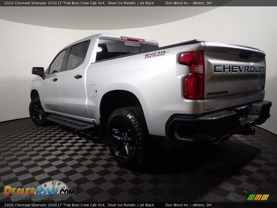 2020 Chevrolet Silverado 1500 LT Trail Boss Crew Cab 4x4 Silver Ice Metallic / Jet Black Photo #12