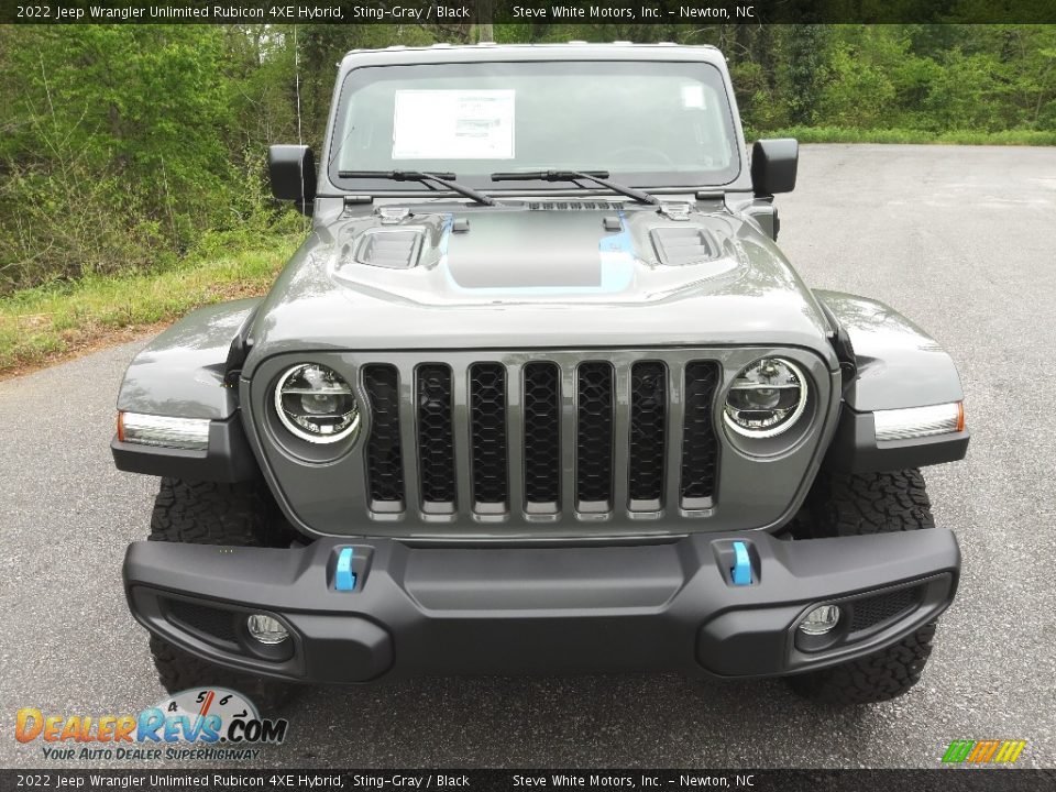 Sting-Gray 2022 Jeep Wrangler Unlimited Rubicon 4XE Hybrid Photo #3