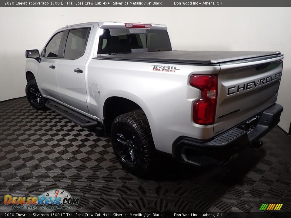 2020 Chevrolet Silverado 1500 LT Trail Boss Crew Cab 4x4 Silver Ice Metallic / Jet Black Photo #13
