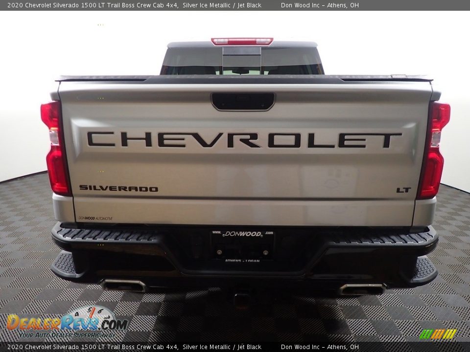 2020 Chevrolet Silverado 1500 LT Trail Boss Crew Cab 4x4 Silver Ice Metallic / Jet Black Photo #14