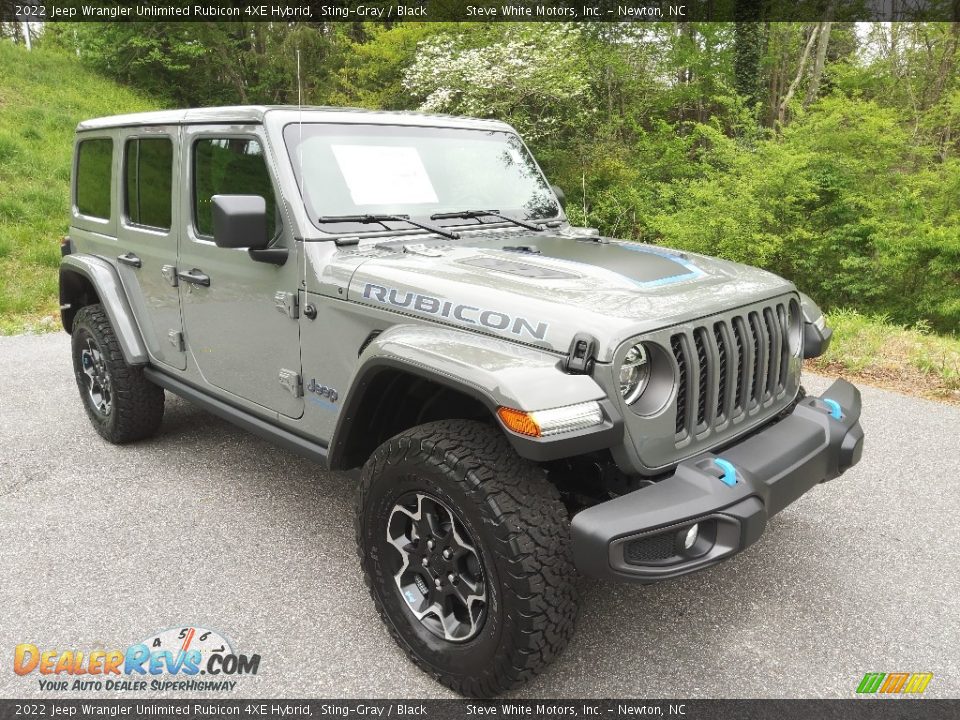 Sting-Gray 2022 Jeep Wrangler Unlimited Rubicon 4XE Hybrid Photo #7