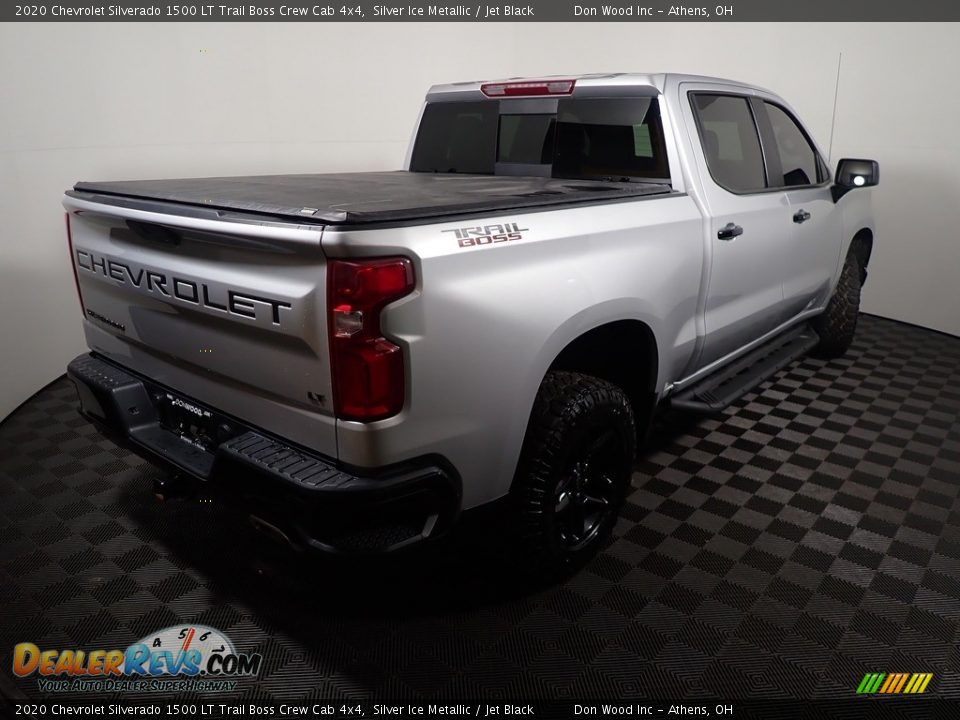 2020 Chevrolet Silverado 1500 LT Trail Boss Crew Cab 4x4 Silver Ice Metallic / Jet Black Photo #17