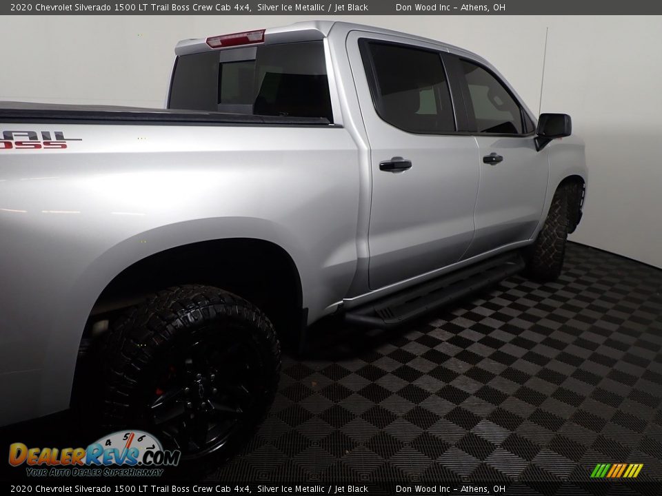2020 Chevrolet Silverado 1500 LT Trail Boss Crew Cab 4x4 Silver Ice Metallic / Jet Black Photo #19