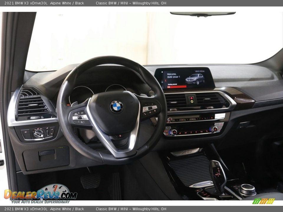 2021 BMW X3 xDrive30i Alpine White / Black Photo #6