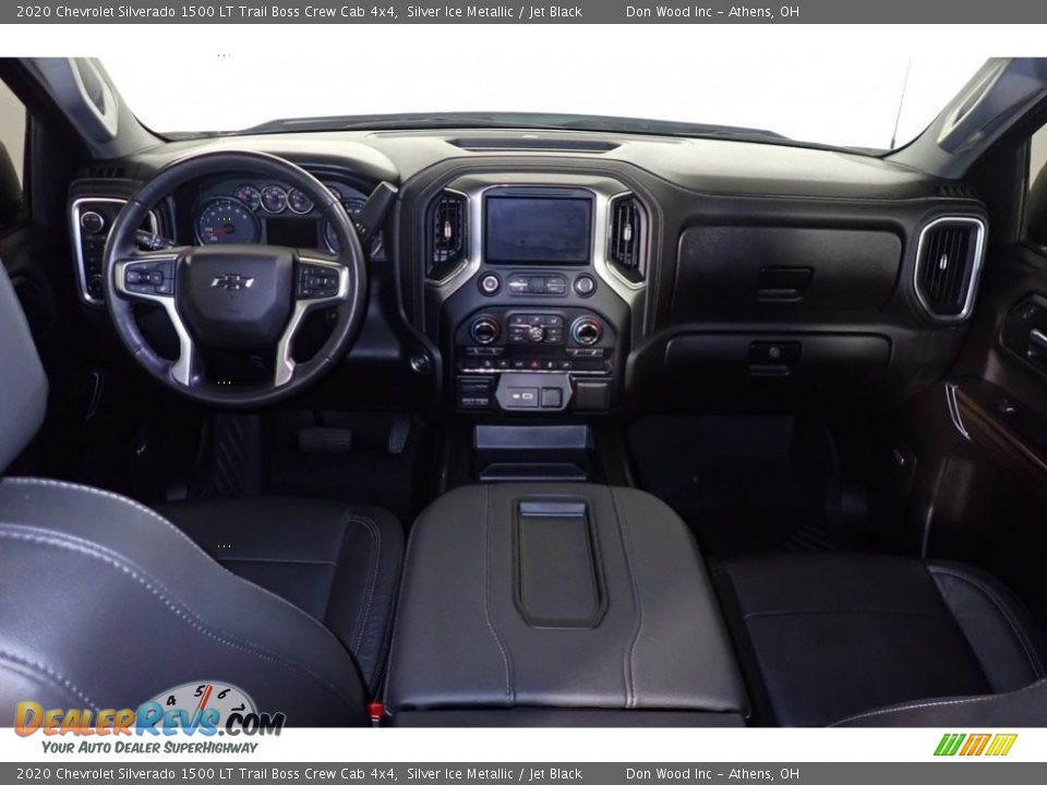 2020 Chevrolet Silverado 1500 LT Trail Boss Crew Cab 4x4 Silver Ice Metallic / Jet Black Photo #24