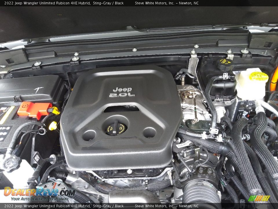 2022 Jeep Wrangler Unlimited Rubicon 4XE Hybrid 2.0 Liter Turbocharged DOHC 16-Valve VVT 4 Cylinder Gasoline/Electric Hybrid Engine Photo #12