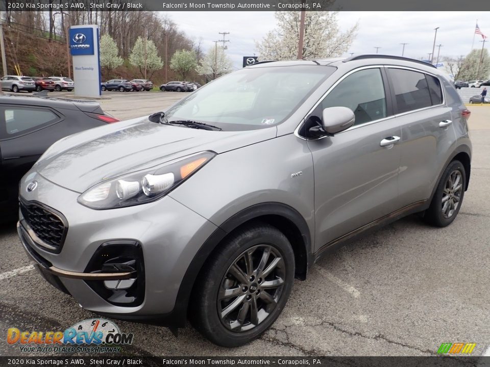 2020 Kia Sportage S AWD Steel Gray / Black Photo #1