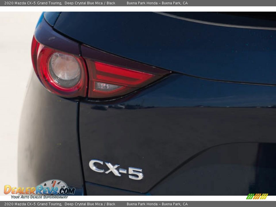 2020 Mazda CX-5 Grand Touring Deep Crystal Blue Mica / Black Photo #10