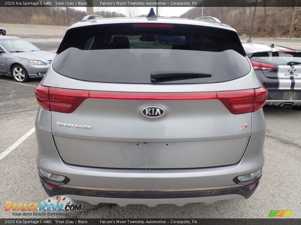 2020 Kia Sportage S AWD Steel Gray / Black Photo #3