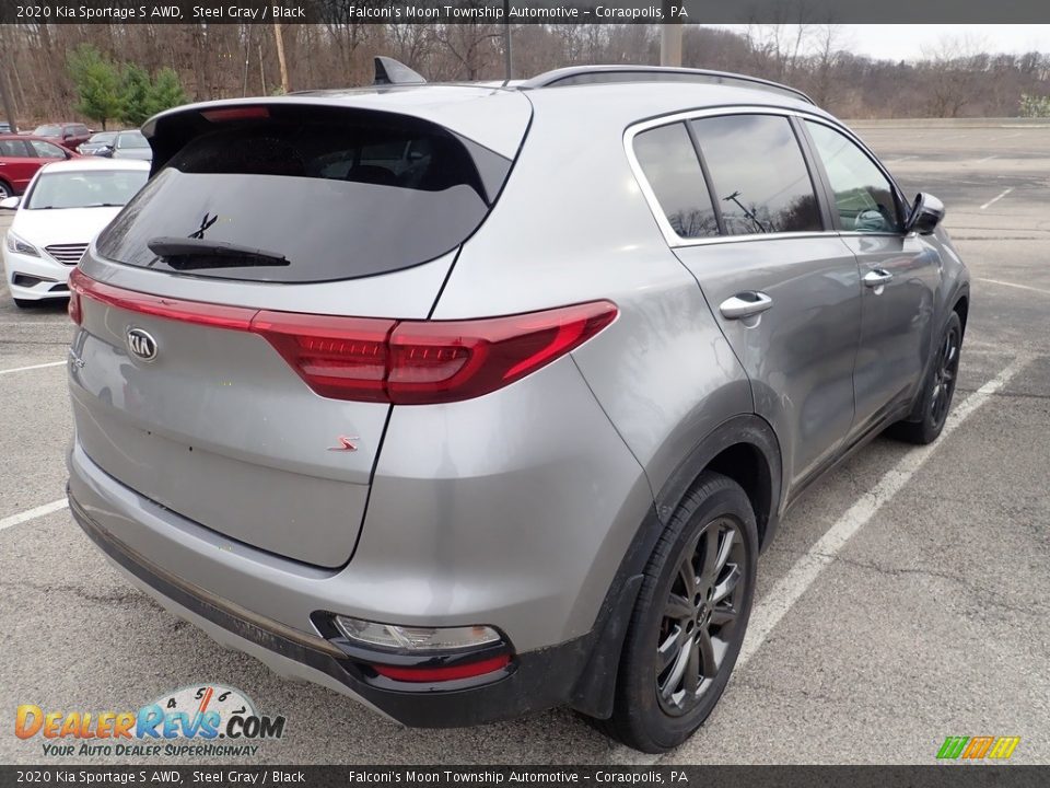 2020 Kia Sportage S AWD Steel Gray / Black Photo #4