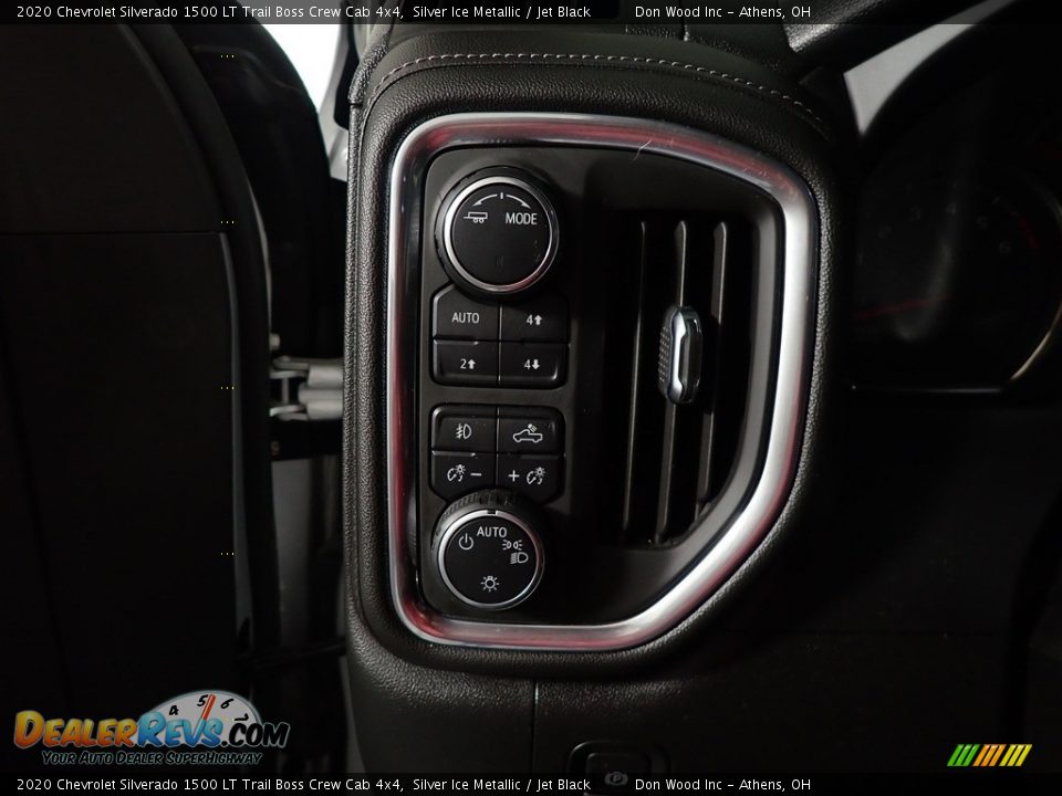 2020 Chevrolet Silverado 1500 LT Trail Boss Crew Cab 4x4 Silver Ice Metallic / Jet Black Photo #30
