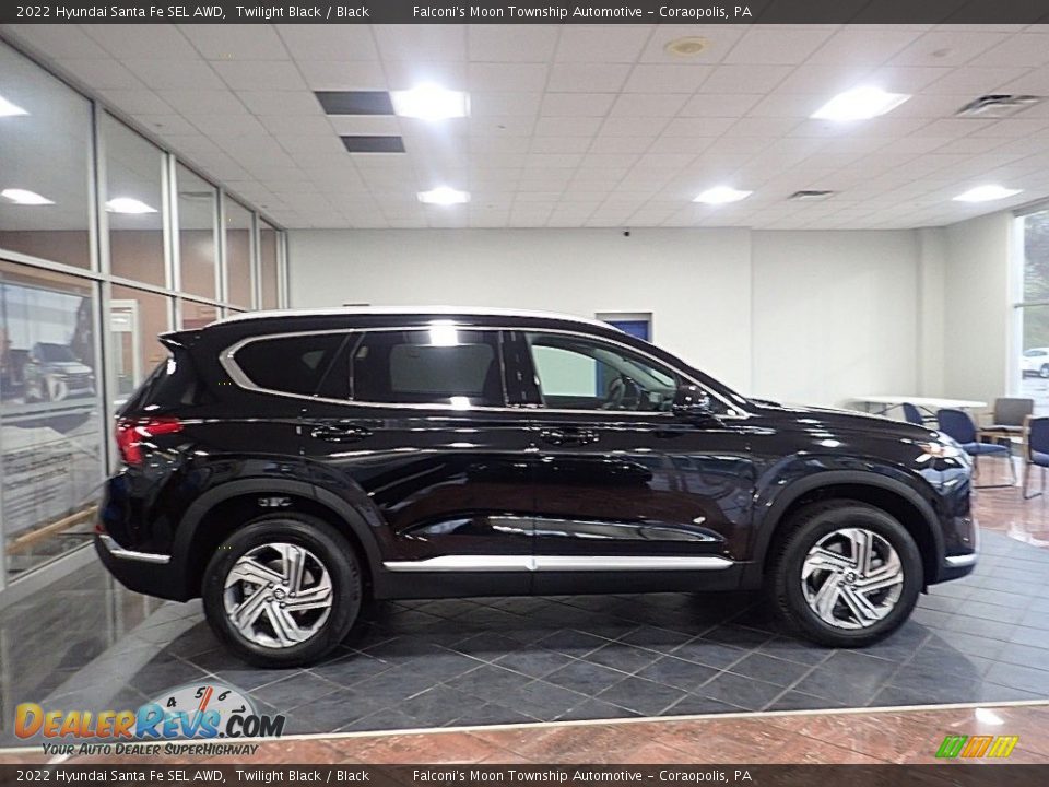 2022 Hyundai Santa Fe SEL AWD Twilight Black / Black Photo #1