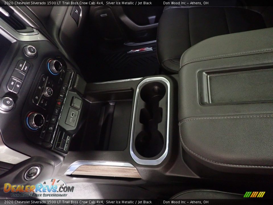 2020 Chevrolet Silverado 1500 LT Trail Boss Crew Cab 4x4 Silver Ice Metallic / Jet Black Photo #31