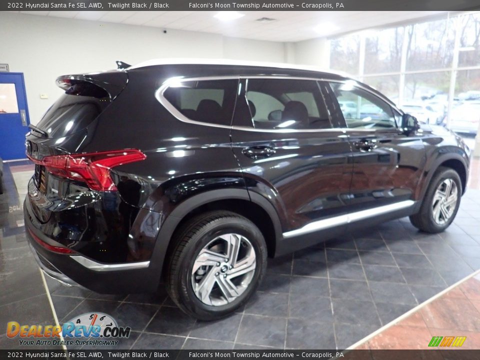 2022 Hyundai Santa Fe SEL AWD Twilight Black / Black Photo #2