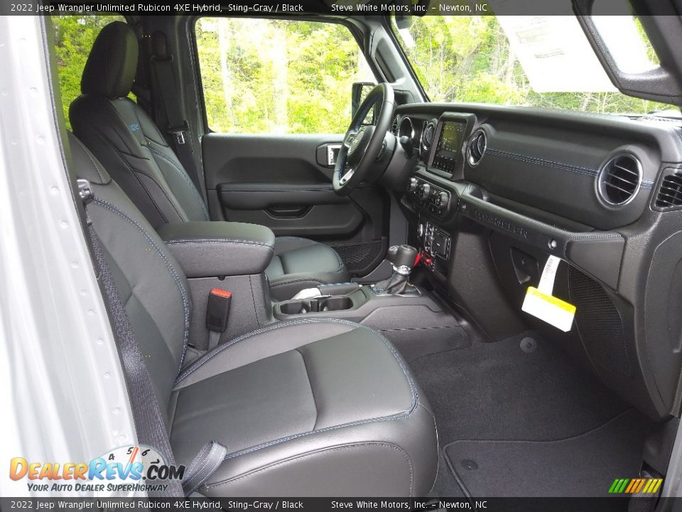 Front Seat of 2022 Jeep Wrangler Unlimited Rubicon 4XE Hybrid Photo #21