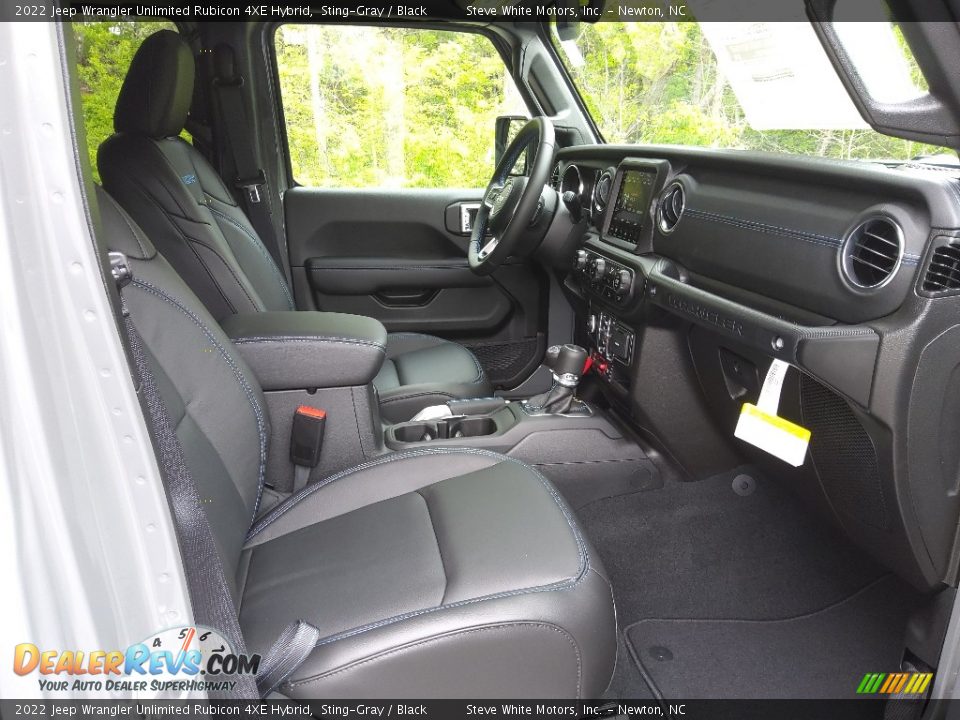 Front Seat of 2022 Jeep Wrangler Unlimited Rubicon 4XE Hybrid Photo #21