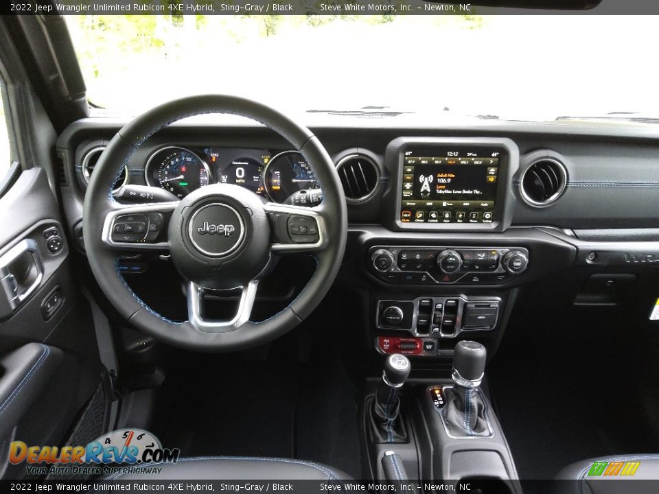 Dashboard of 2022 Jeep Wrangler Unlimited Rubicon 4XE Hybrid Photo #22