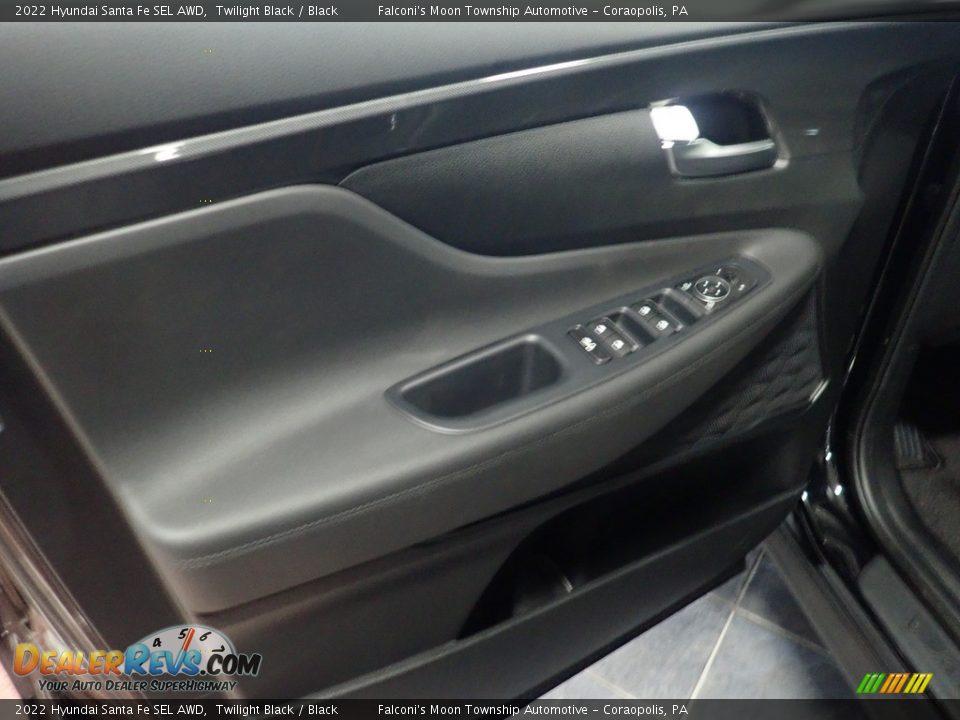2022 Hyundai Santa Fe SEL AWD Twilight Black / Black Photo #13