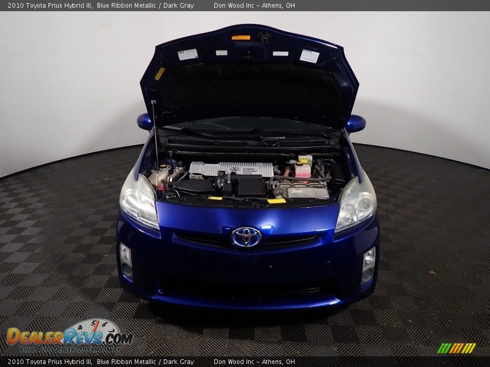 2010 Toyota Prius Hybrid III Blue Ribbon Metallic / Dark Gray Photo #7