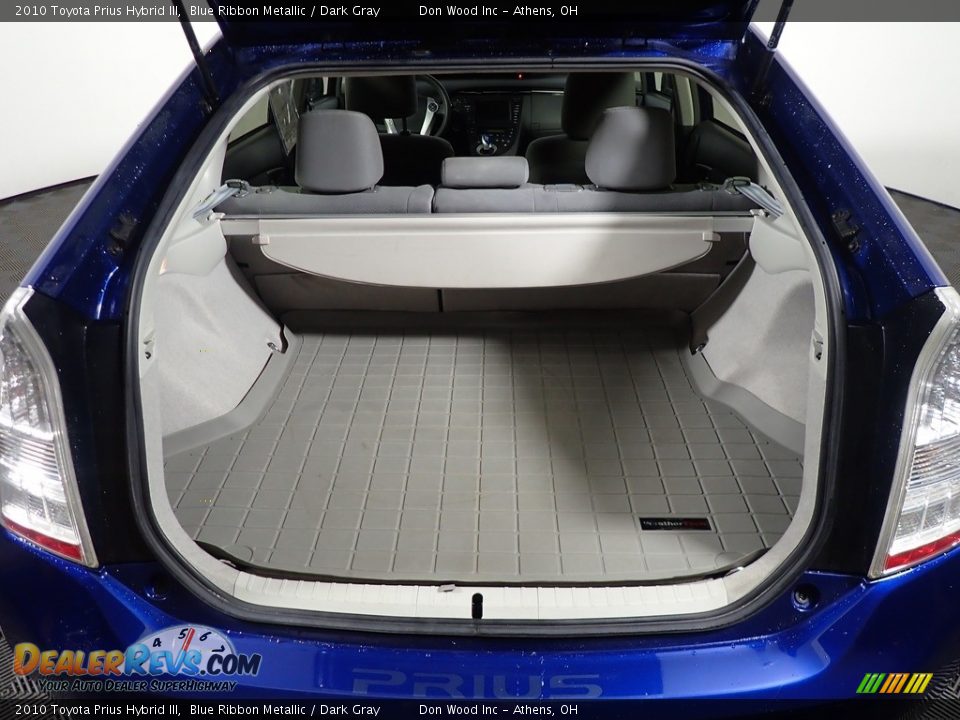 2010 Toyota Prius Hybrid III Blue Ribbon Metallic / Dark Gray Photo #15