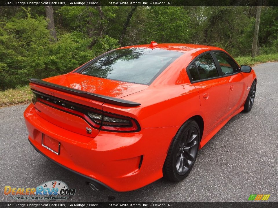 2022 Dodge Charger Scat Pack Plus Go Mango / Black Photo #6