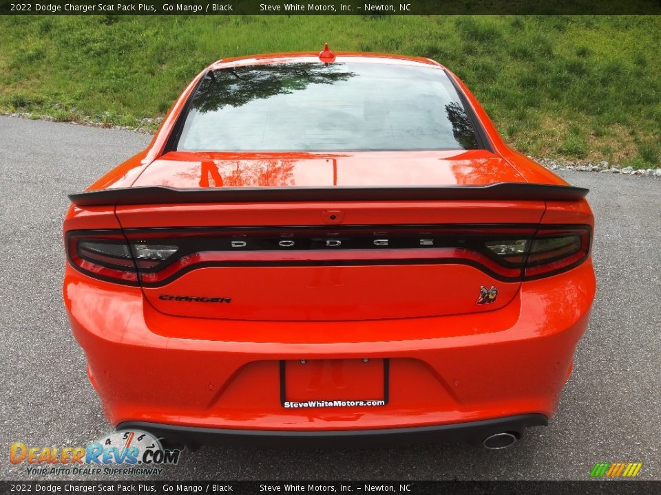 2022 Dodge Charger Scat Pack Plus Go Mango / Black Photo #7